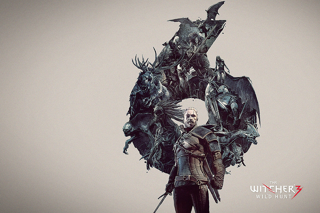 The Witcher 3 Wild Hunt Game Poster