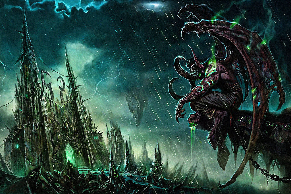World of Warcraft Kil'jaeden Poster