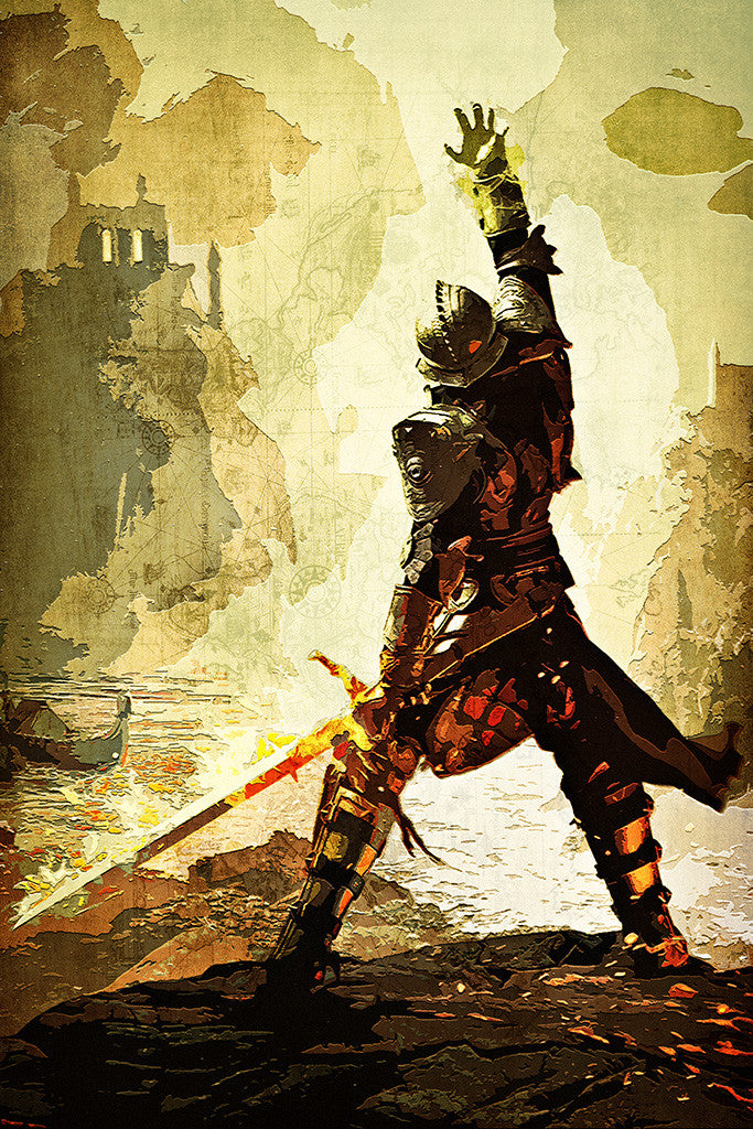 Dragon Age Inquisition Art Poster