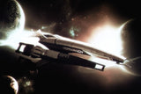 Mass Effect Normandy Spaceship Poster