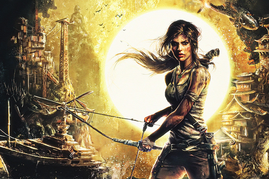 Lara Croft Rise Of The Tomb Raider Poster – My Hot Posters Lara Croft Rise Of The Tomb Raider Poster – My Hot Posters