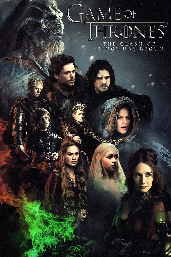 Game Of Thrones Characters Poster
