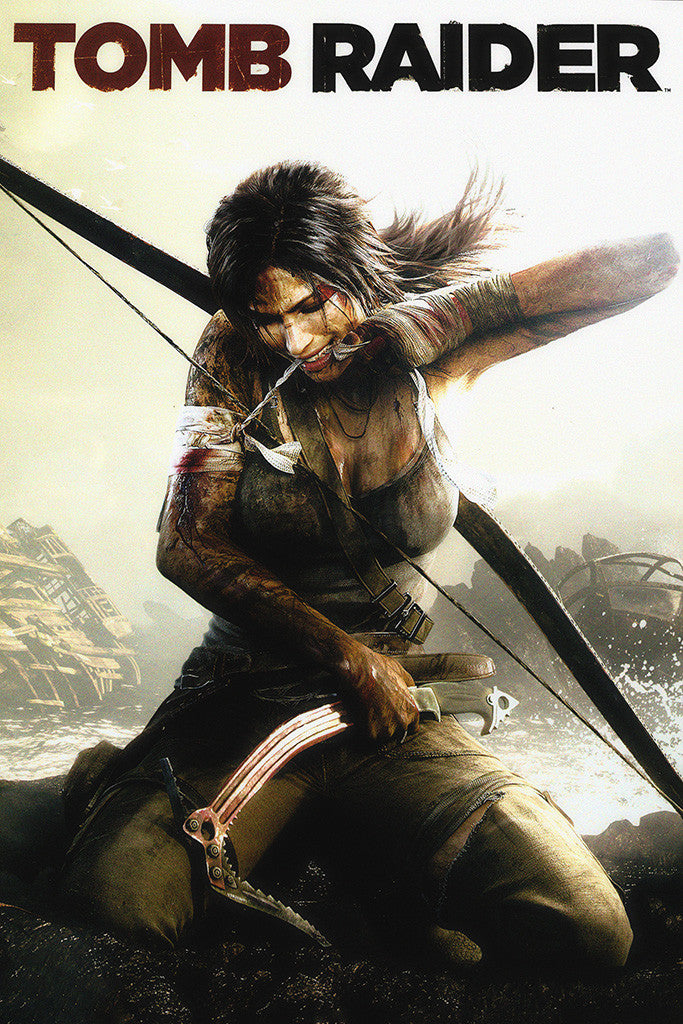 Tomb Raider Lara Croft Game Poster