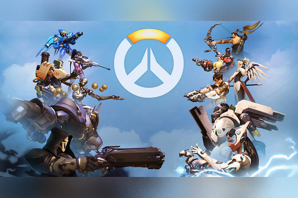 Overwatch Characters Poster