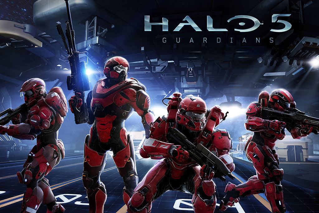 Halo 5 Gurdians Poster