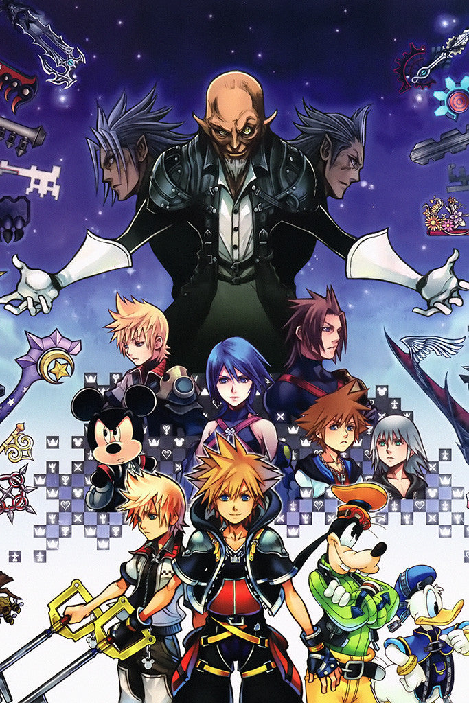 Kingdom Hearts Game Poster