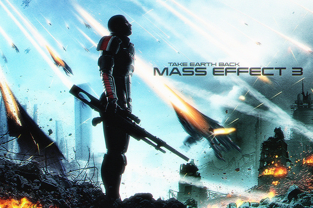 Mass Effect 3 Game Poster