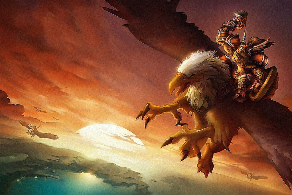 World of Warcraft Art Poster