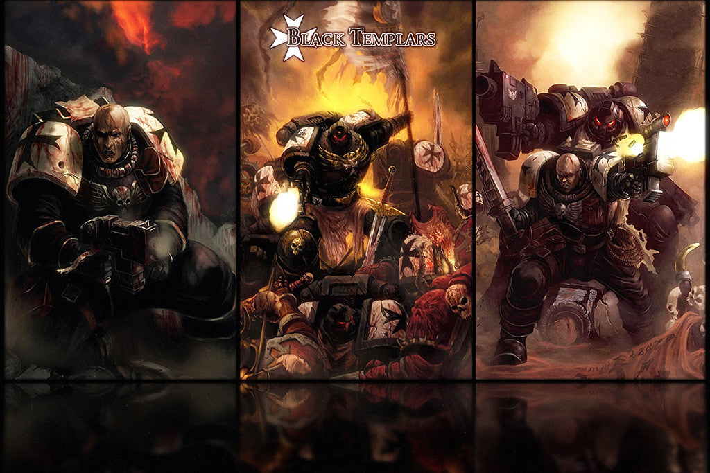Warhammer 40k Characters Poster