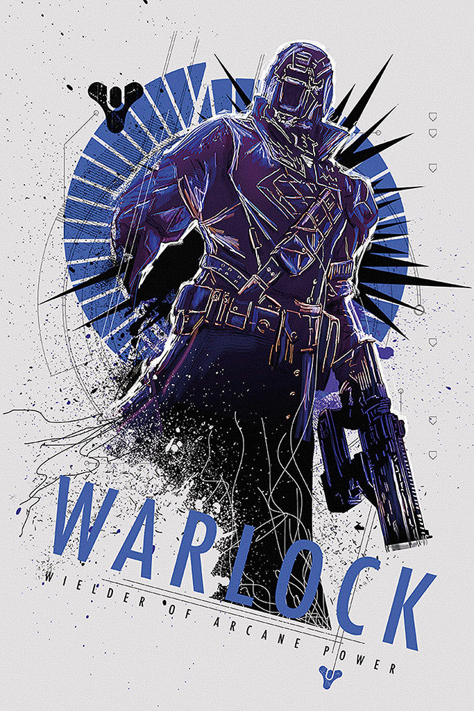 Destiny Warlock Poster
