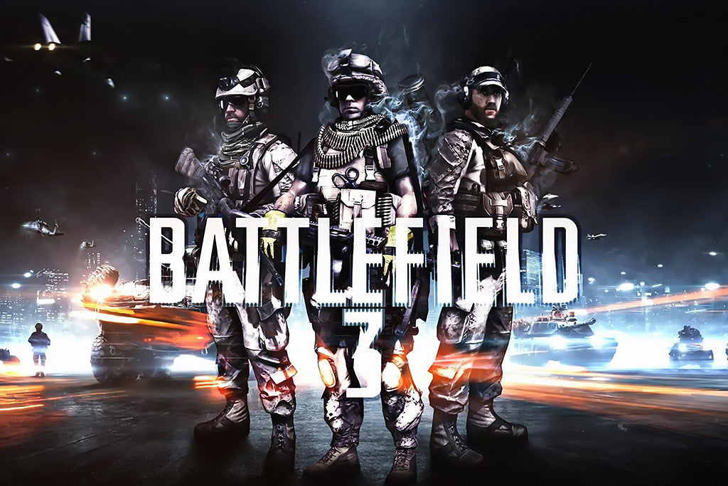Game Battlefield Art Poster