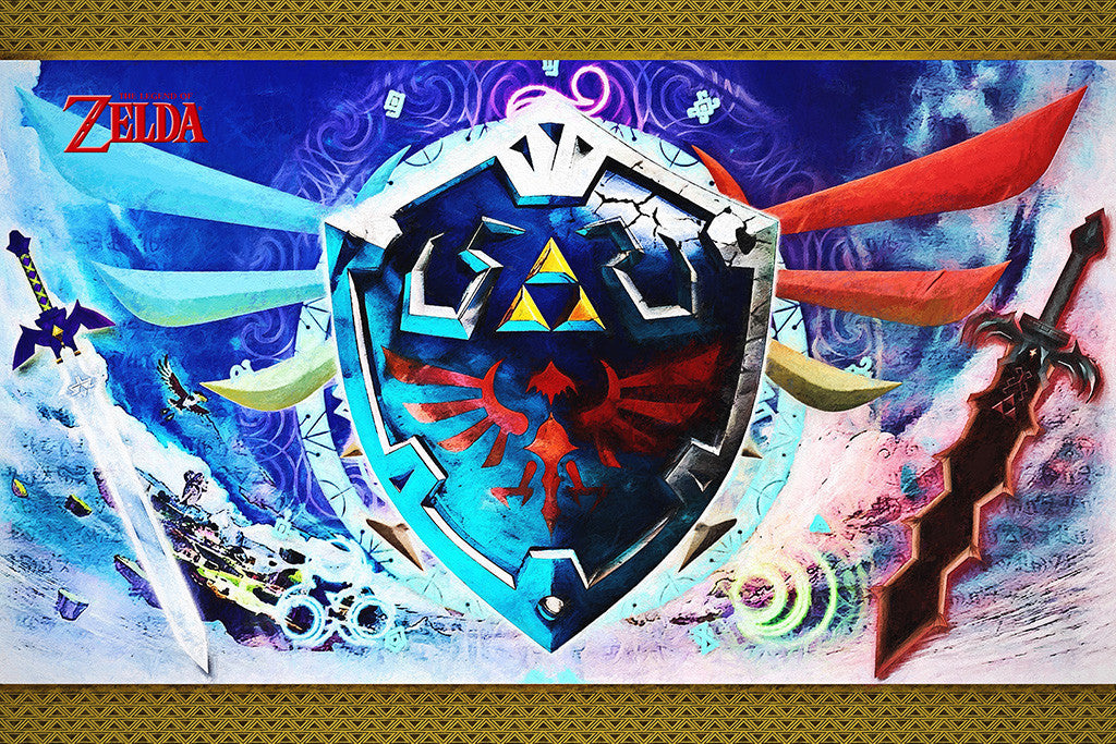 Zelda Game Poster