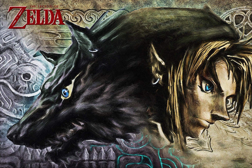 Zelda Art Poster