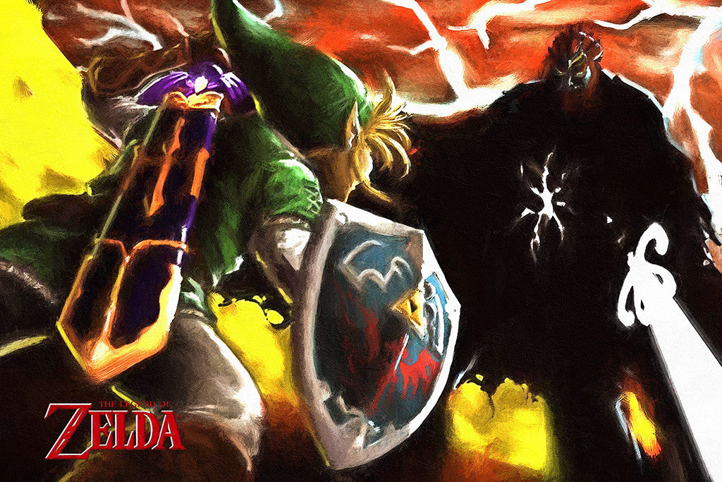 Legend of Zelda Art Poster