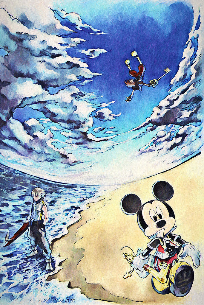 Kingdom Hearts Mickey Mouse Poster – My Hot Posters