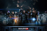 Mass Effect All Characters Poster