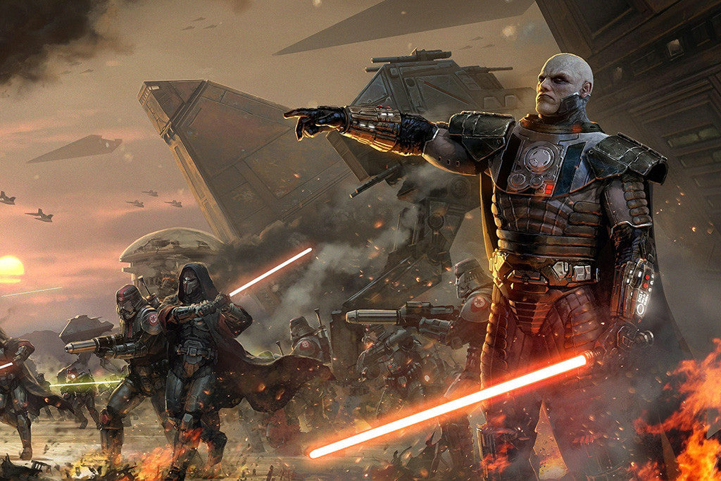 Star Wars The Old Republic Game Poster