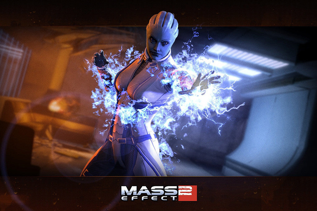 Mass Effect 2 II Liara T Soni Poster