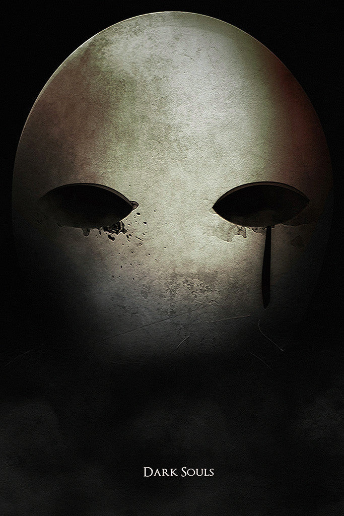 Mask Dark Souls 2 Poster