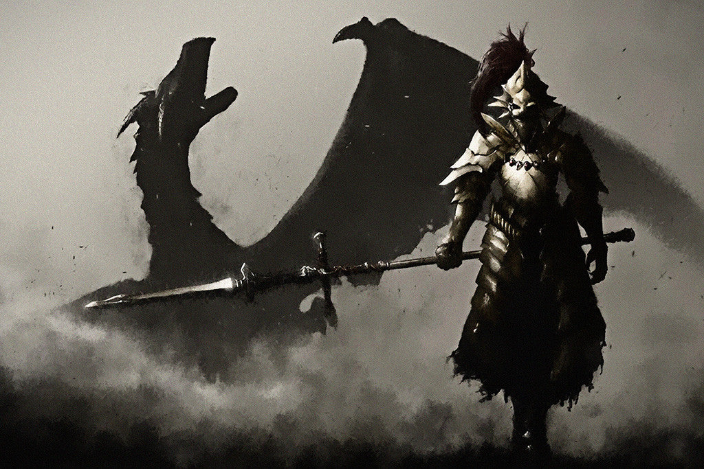 Knight Dark Souls 3 III Poster