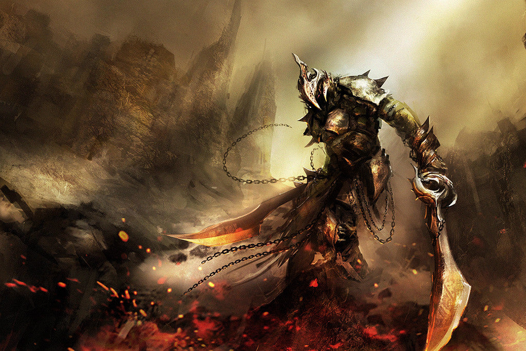Dark Souls III Knight Poster