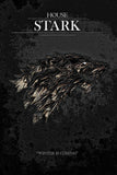 Game of Thrones Winter is Coming House Stark Poster