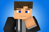 Minecraft Office Worker Poster