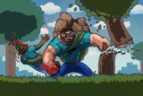 Steve Minecraft Poster