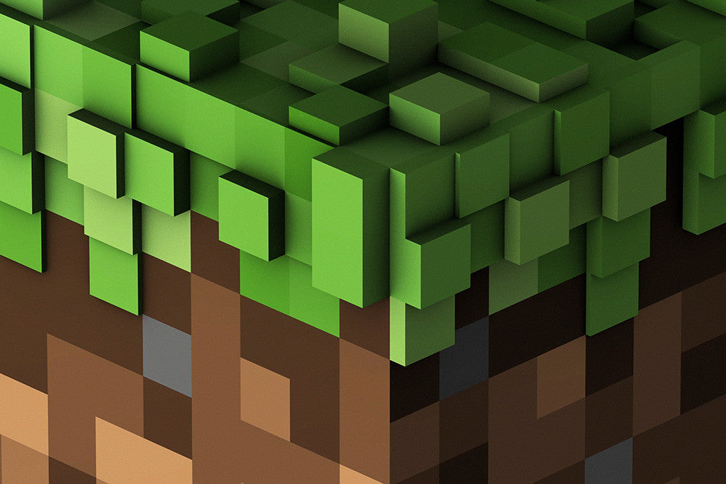Minecraft Ground Poster