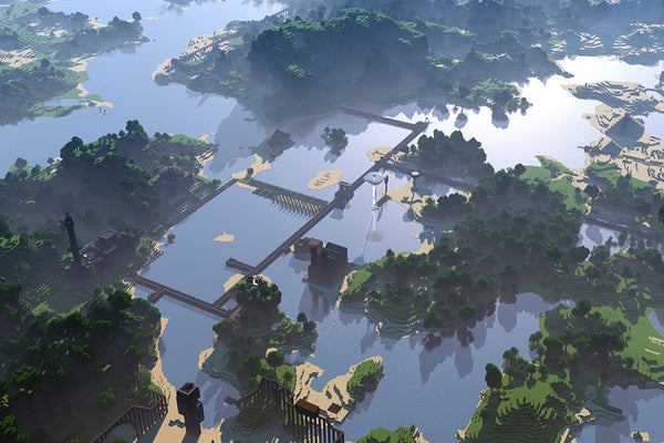 Minecraft Views Poster – My Hot Posters