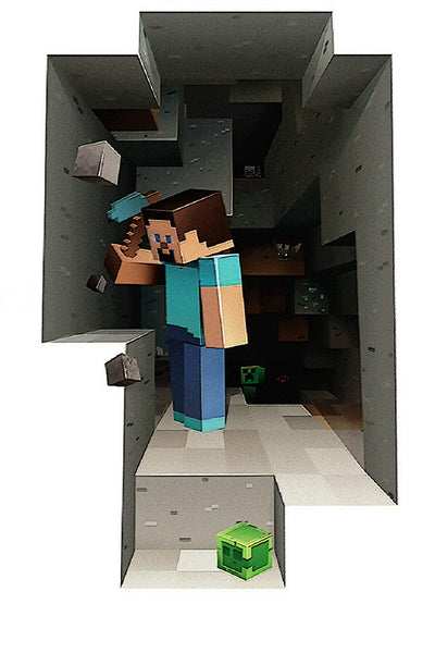 Minecraft Steve Poster – My Hot Posters