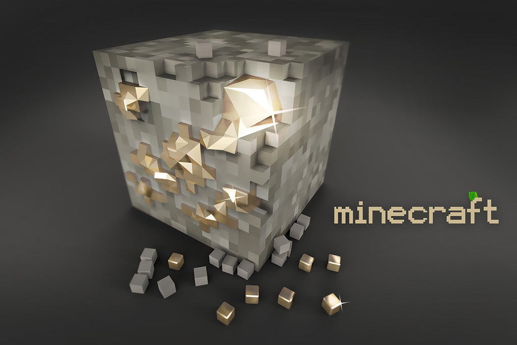 Minecraft Cube Poster