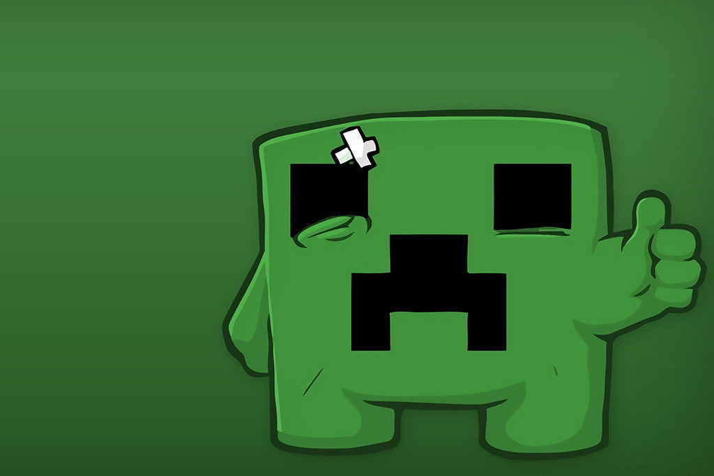 Creeper Minecraft Poster – My Hot Posters
