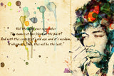 Jimi Hendrix Quote Poster