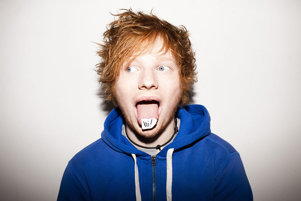 Ed Sheeran Face Poster