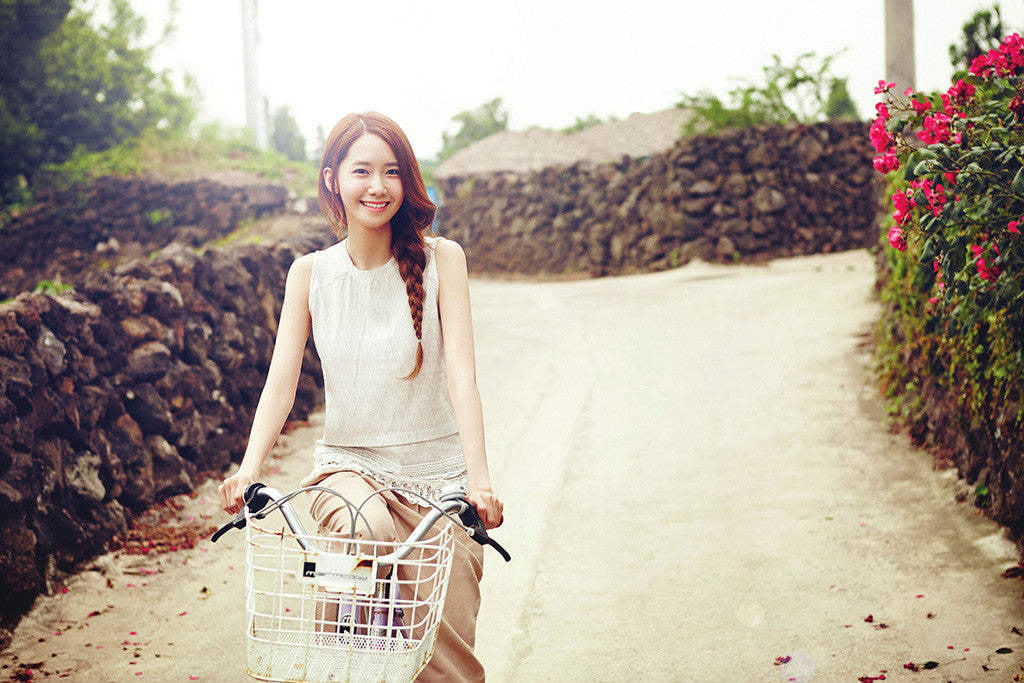 Cute Korean Girl Yoona SNSD Poster