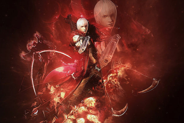 Devil May Cry Dante Demon Poster – My Hot Posters