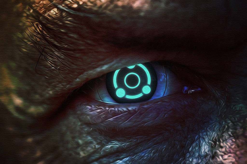 Mass Effect Ghost Eye Poster