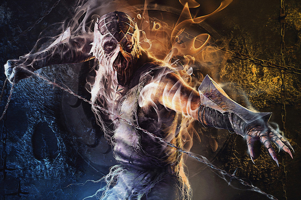Raiden Mortal Kombat Poster