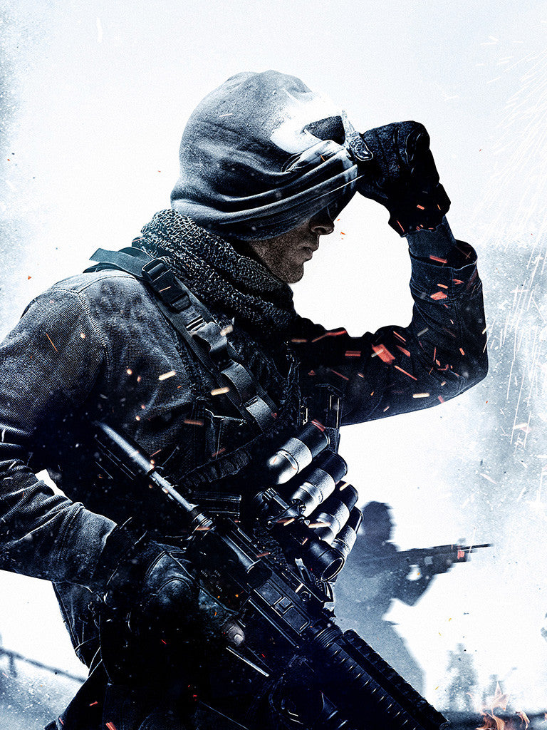 Call of Duty Ghosts Soldier Poster