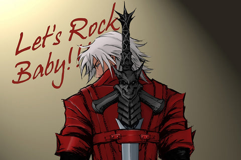 Dante from Devil May Cry Fan Art