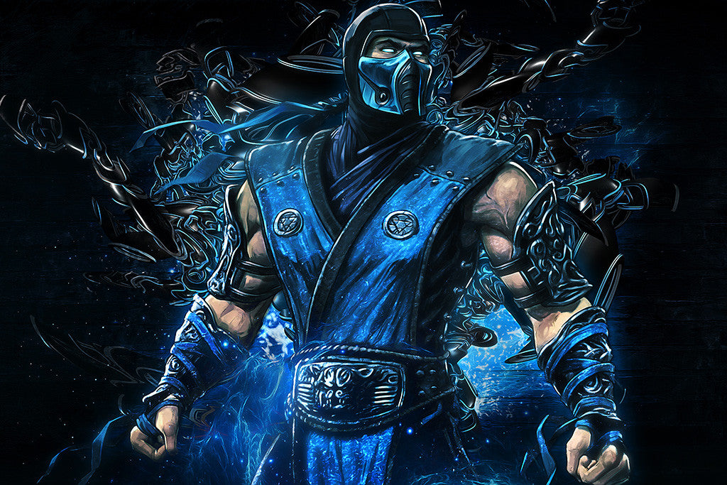 Mortal Kombat SubZero Poster