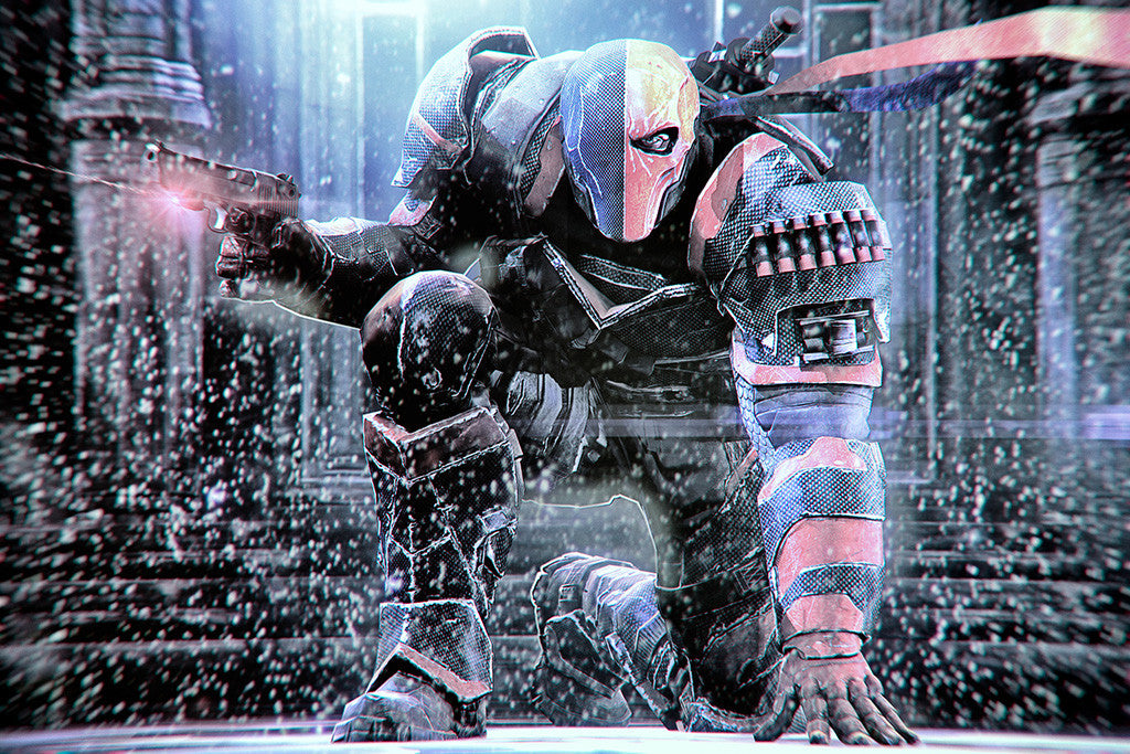 Batman Arkham Origins Gameplay Deathstroke
