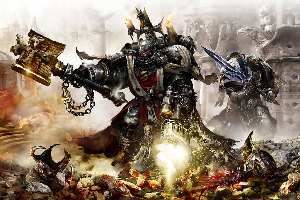 Black Templars Warhammer 40k Poster