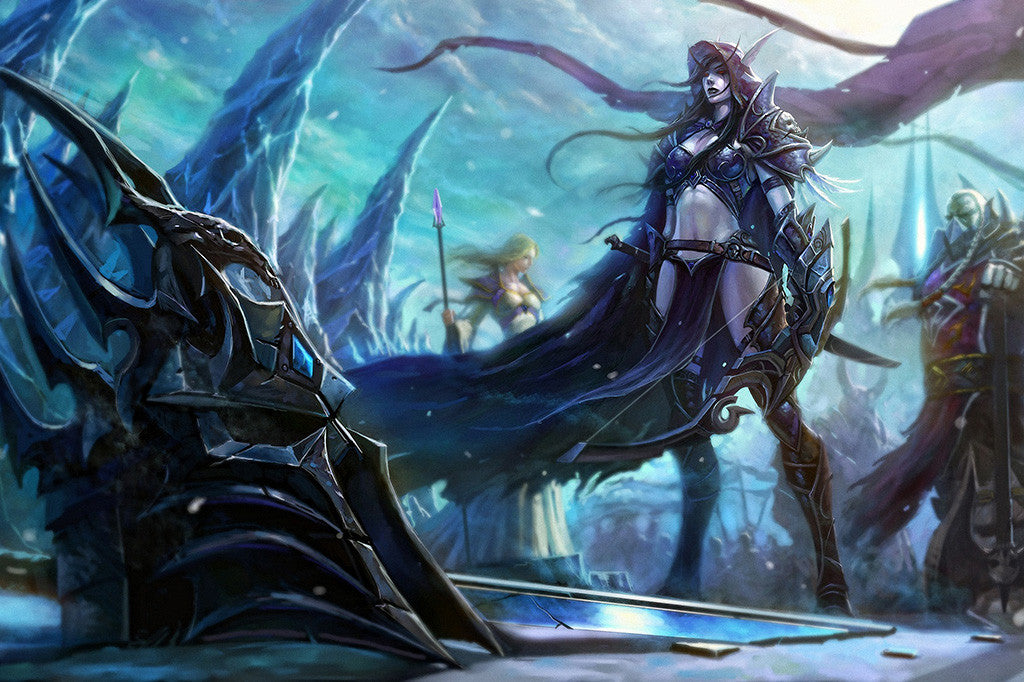 Sylvanas Windrunner World of Warcraft Poster