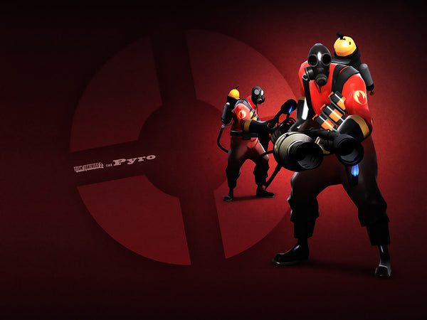 Pyro Team Fortress 2 TF2 Poster – My Hot Posters