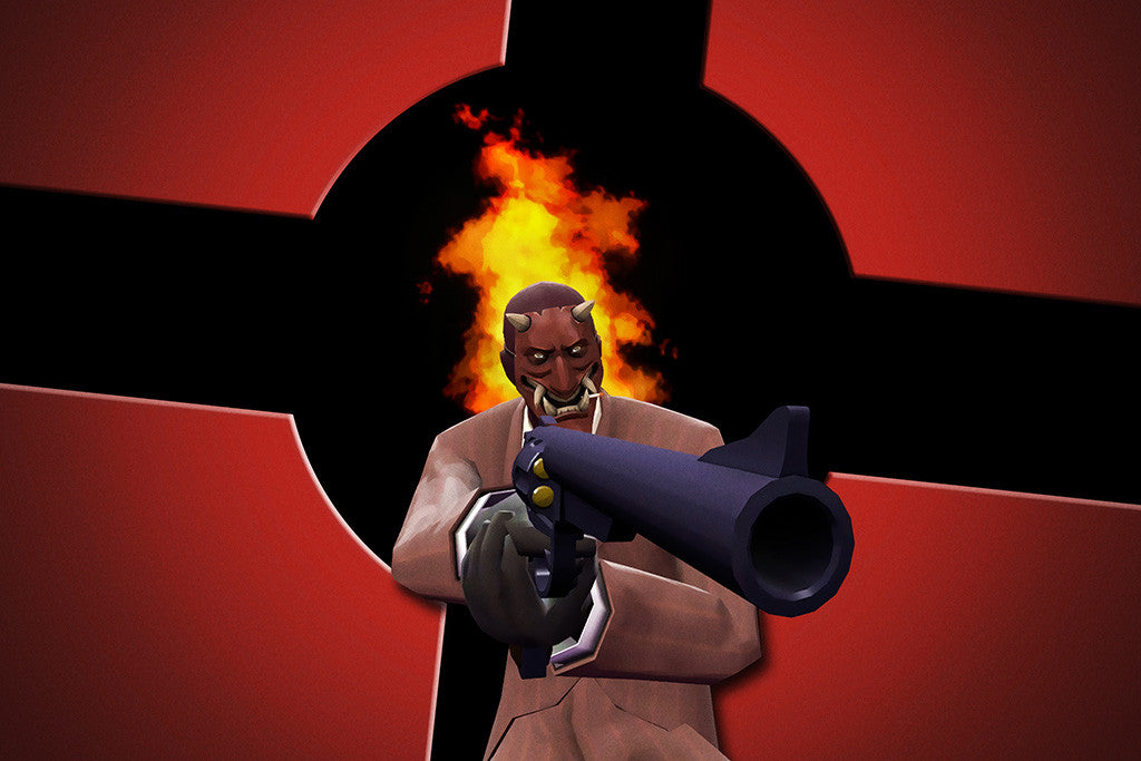 Spy Team Fortress 2 TF2 Poster