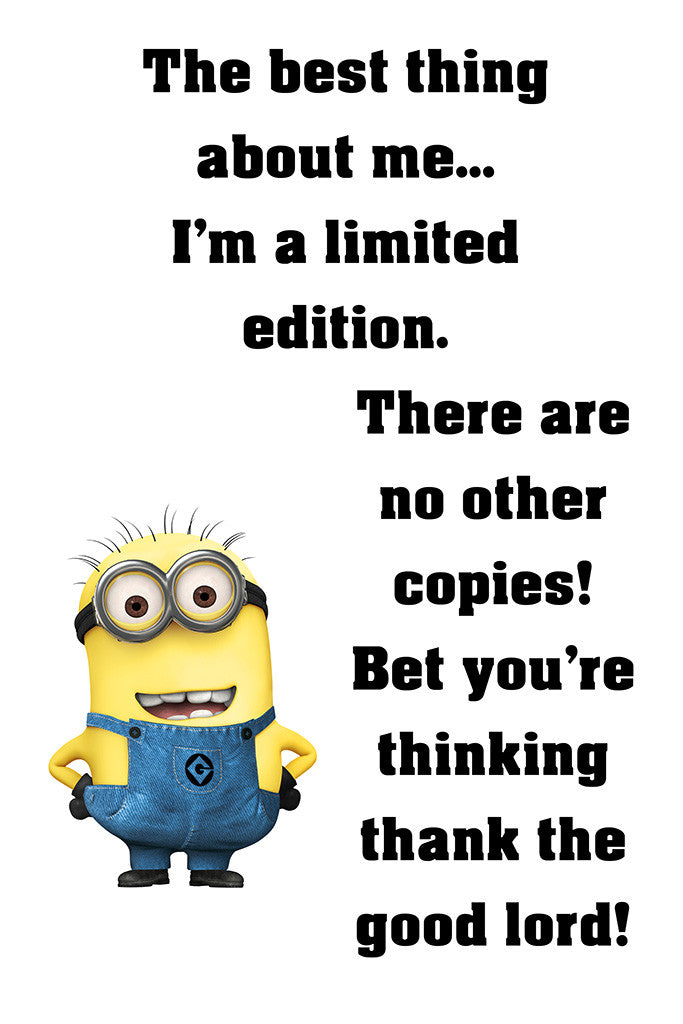limited edition quotes funny
