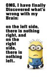 Minion Quotes Brain Funny Motivational Poster