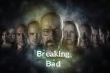 Breaking Bad All Main Characters Poster